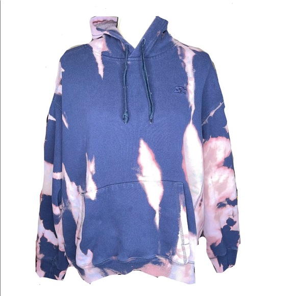 STARTER Tops - Starter Custom Tie Dye Logo Hoodie